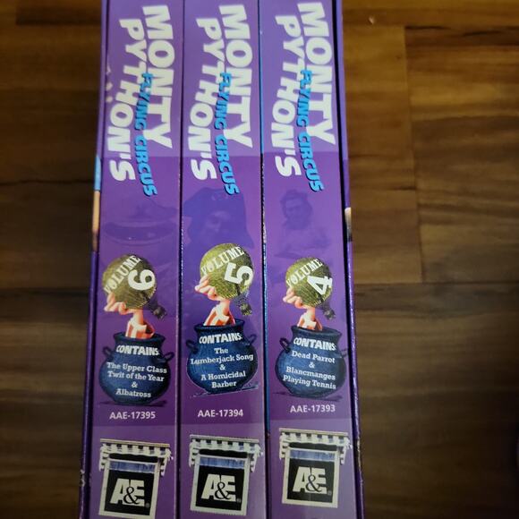Monty Pythons 3 vhs set Vol 4-6 Movies - Picture 2 of 4
